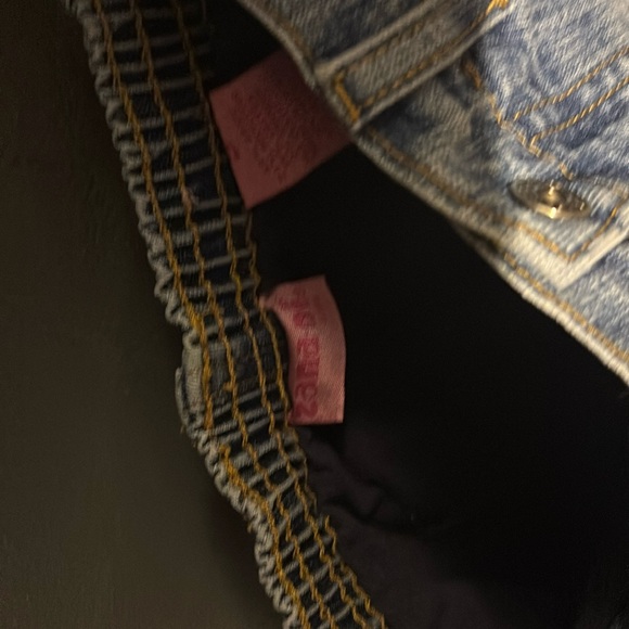 Toddler Denim and Camouflage Skirt with Sequins - Picture 5 of 6